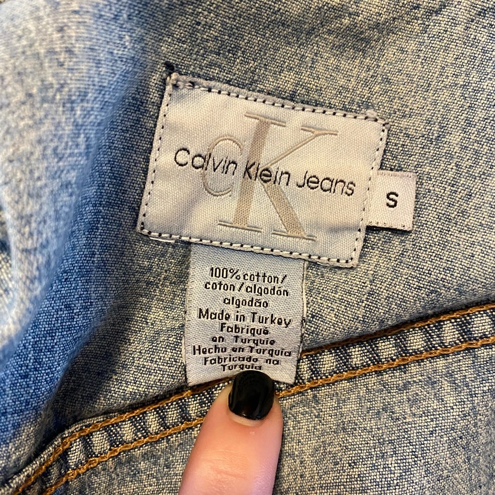 Calvin Klein Jean Vest - Picture 4 of 5